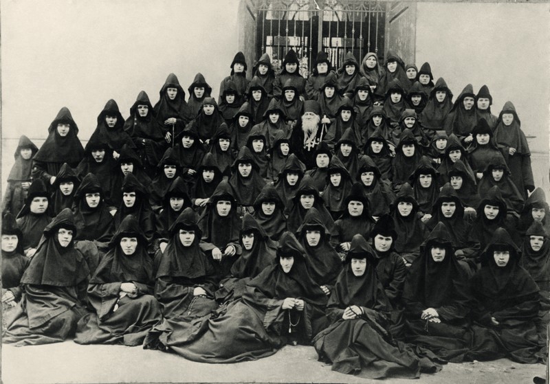 Сестры Спасо-Евфросиниевского монастыря. Фото 1910 года 6-Сестры Спасо-Евфросиниевского монастыря. Фото 1910 года
